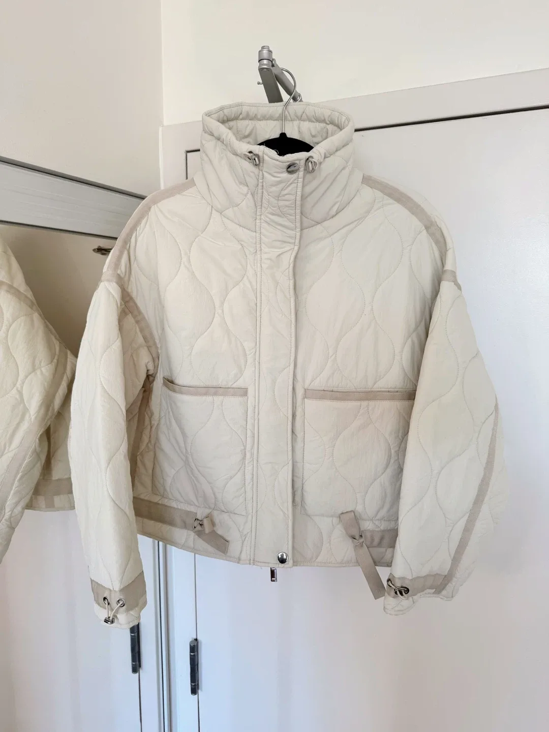 Zara Quilted Jacket - Size S thumbnail