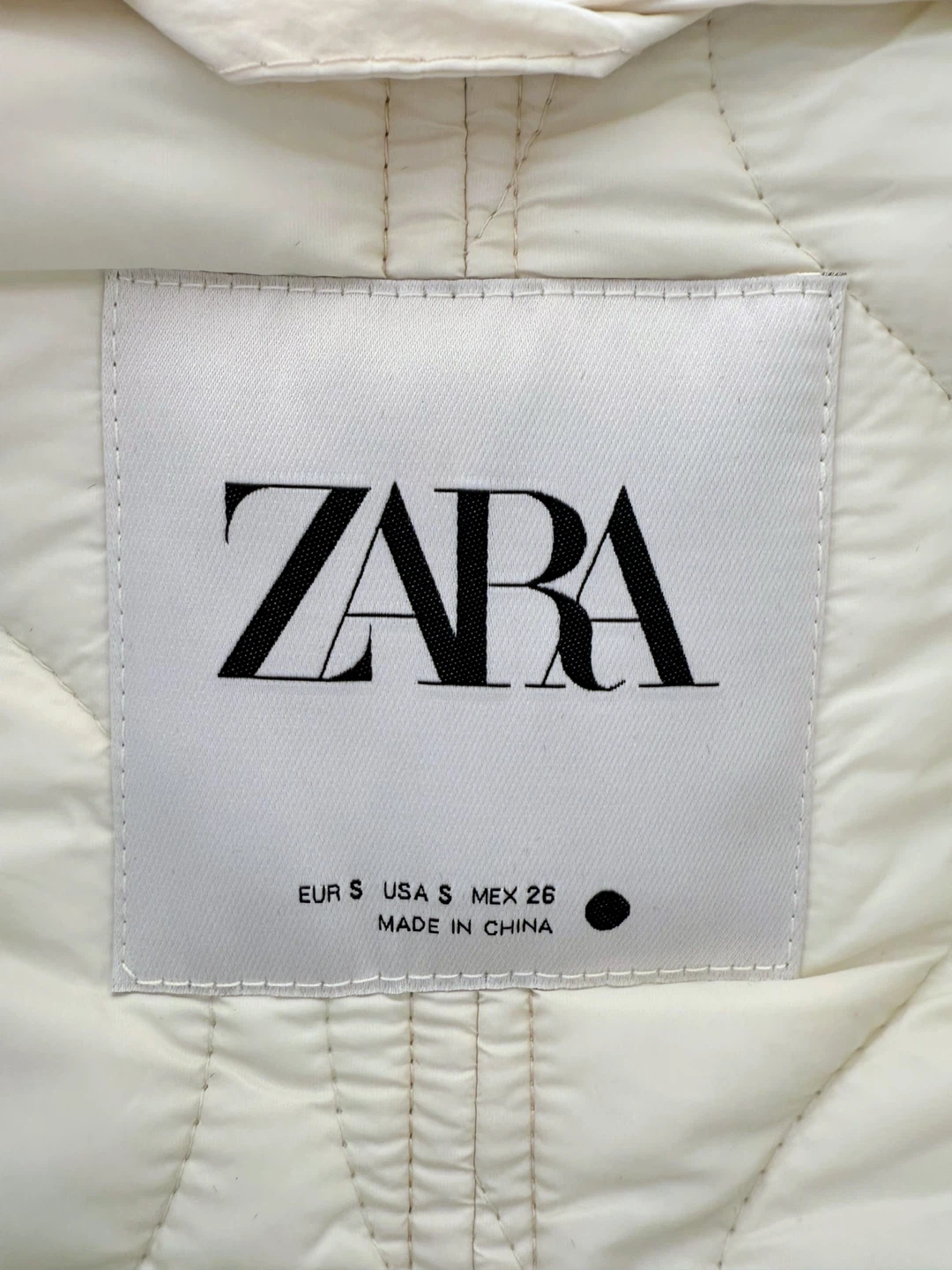Zara Quilted Jacket - Size S - photo 4