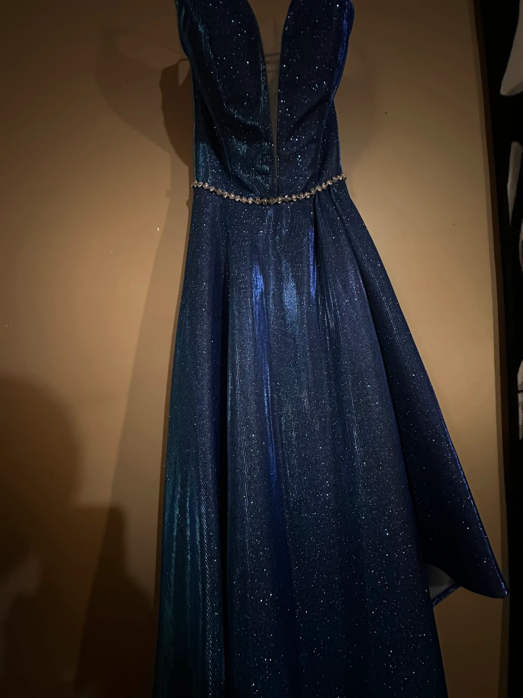 Blue Sparkly Prom/Evening Dress - photo 2
