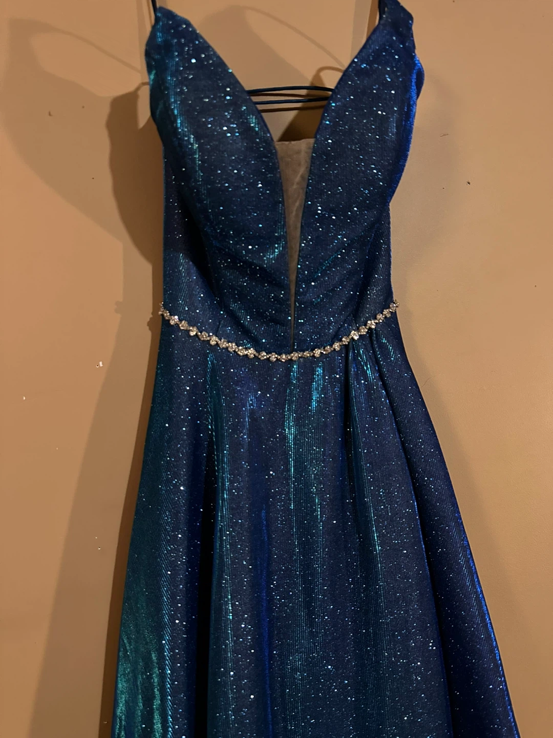Blue Sparkly Prom/Evening Dress