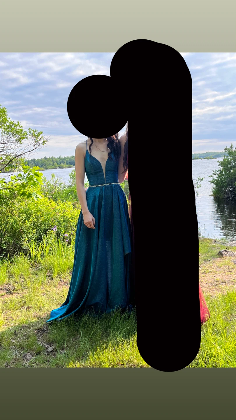 Blue Sparkly Prom/Evening Dress - photo 5