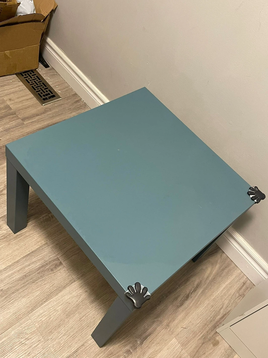 IKEA LACK Blue-Green Side Table - photo 4