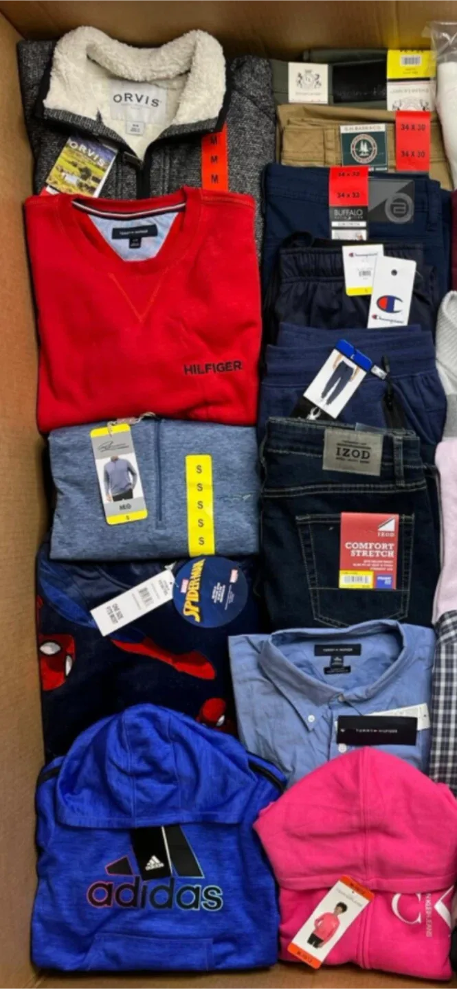 Bulk Lot of Brand Name Apparel - New/Returns Mix image indicator(5)