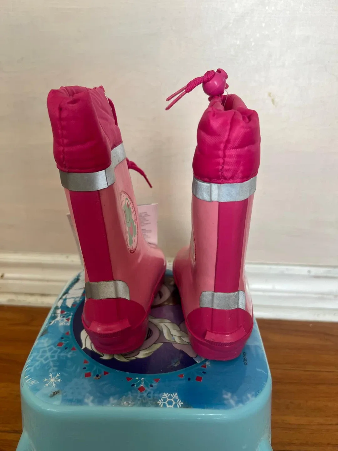 Tchibo Toddler Girls Pink Rain Boots - Size 22/23 image indicator(4)