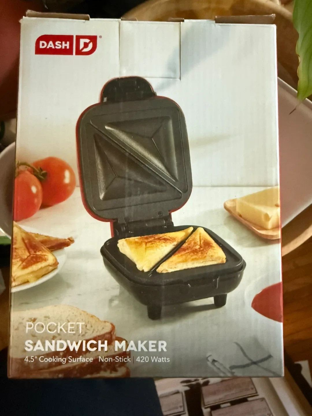 DASH Pocket Sandwich Maker - 4.5" Non-Stick thumbnail