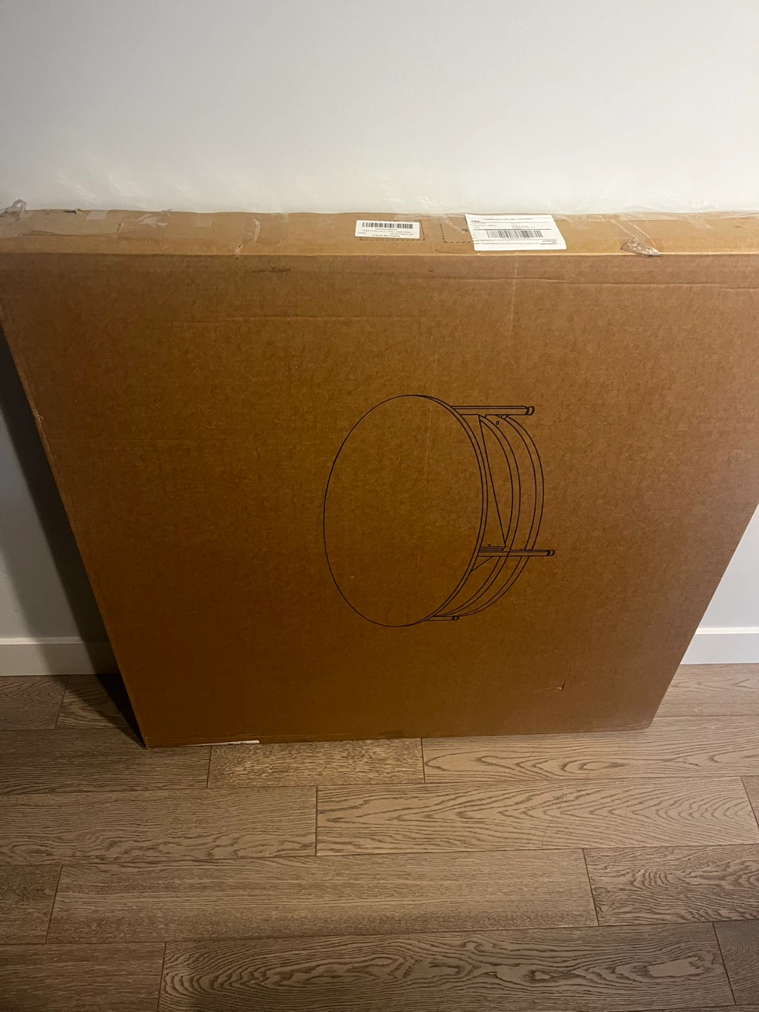 ✨ Brand New Lift-Top Round Coffee Table – Light Grey ✨