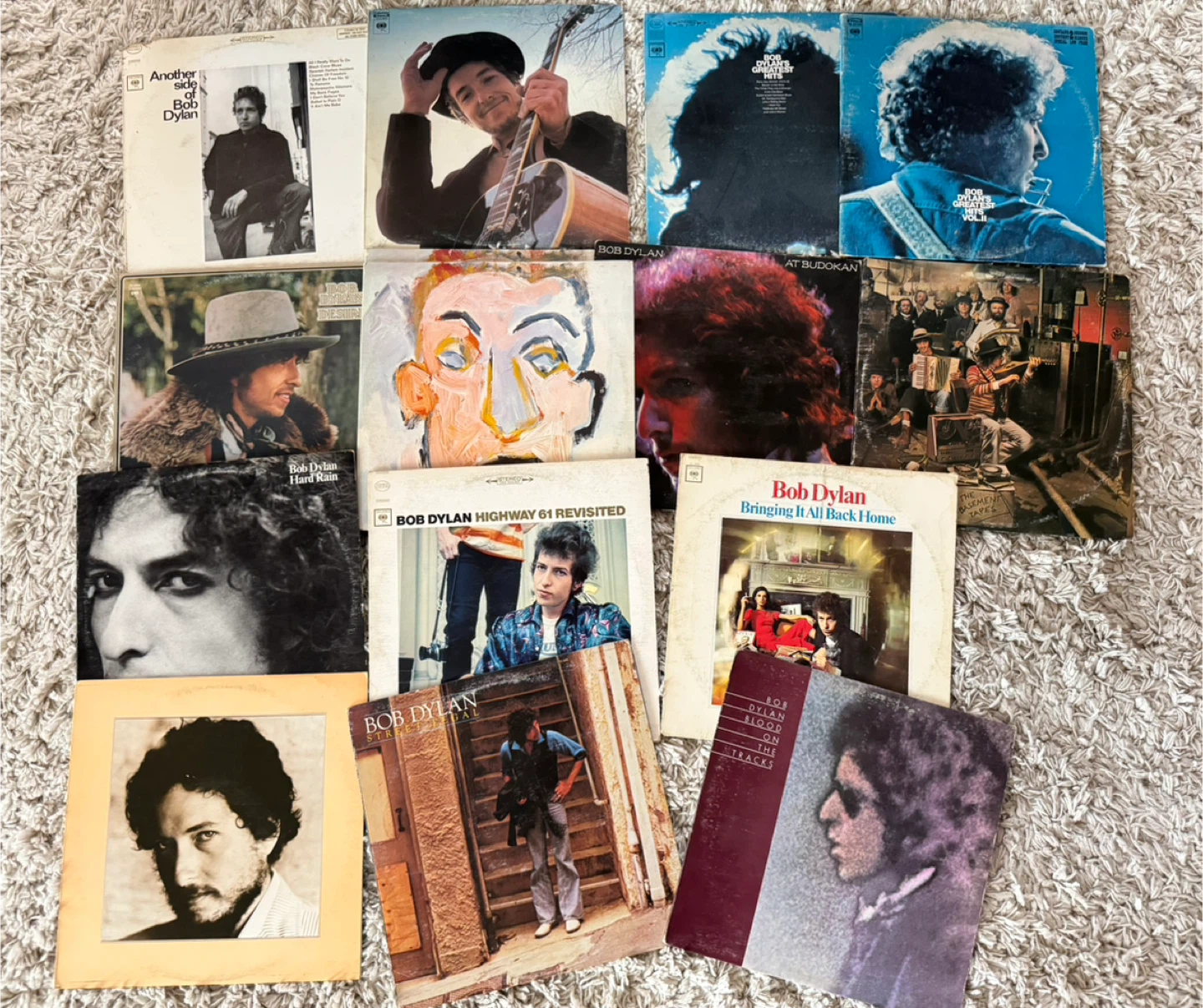 Bob Dylan Vinyl Records - Collection