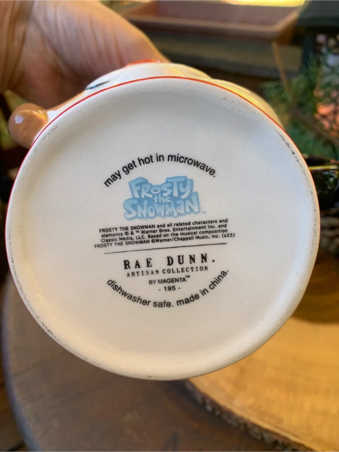 Rae Dunn Frosty the Snowman Mug image indicator(3)