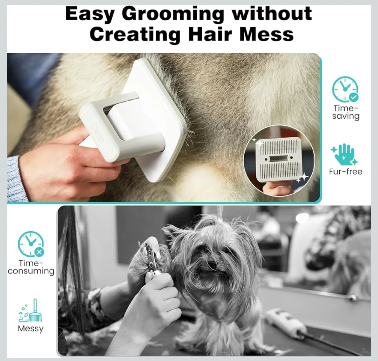 Brand New Dog Grooming Vacuum – 12000Pa Strong Suction image indicator(4)