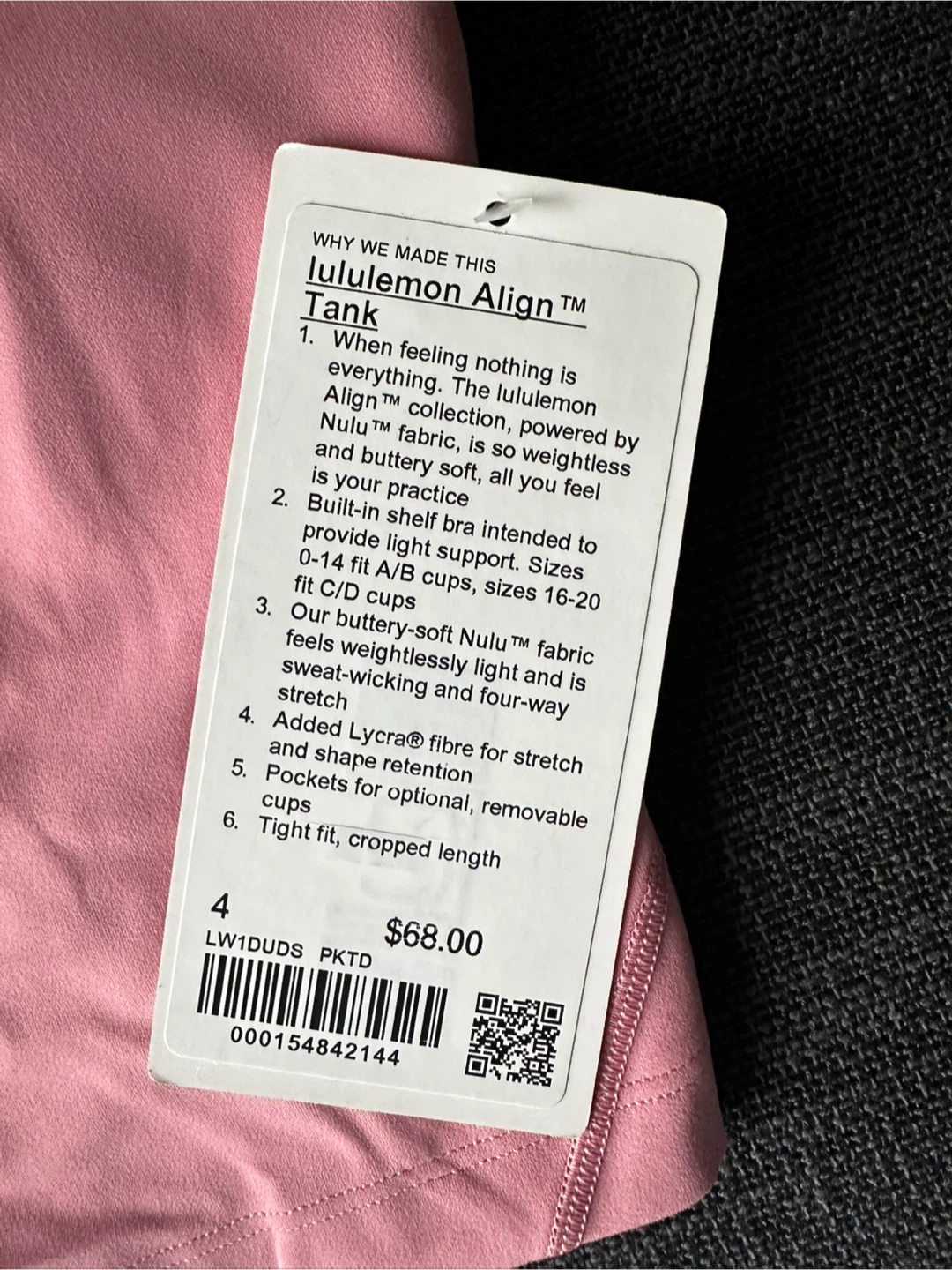 Lululemon Align Tank Top - Size 4 - photo 5