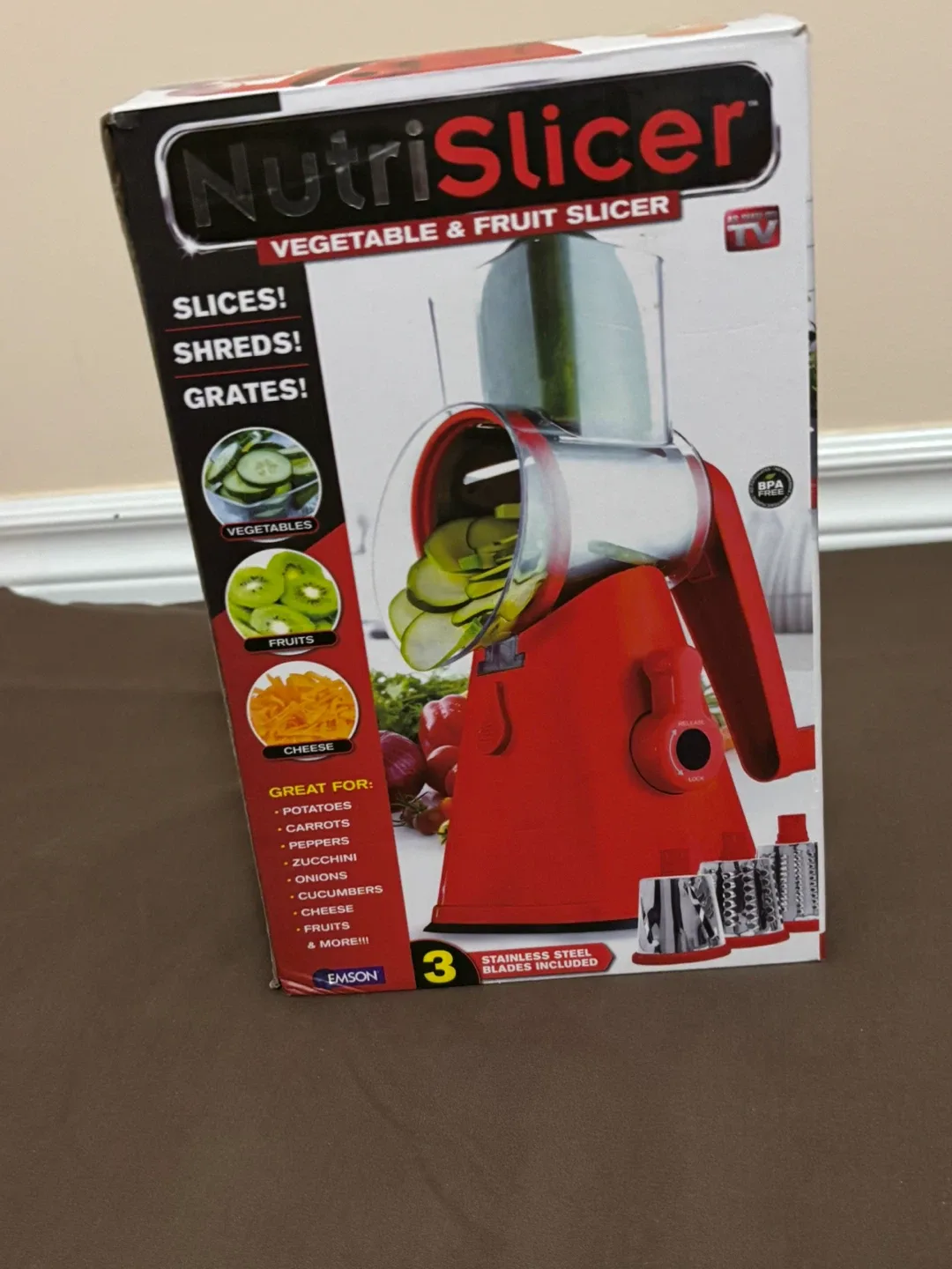 NutriSlicer Vegetable & Fruit Slicer