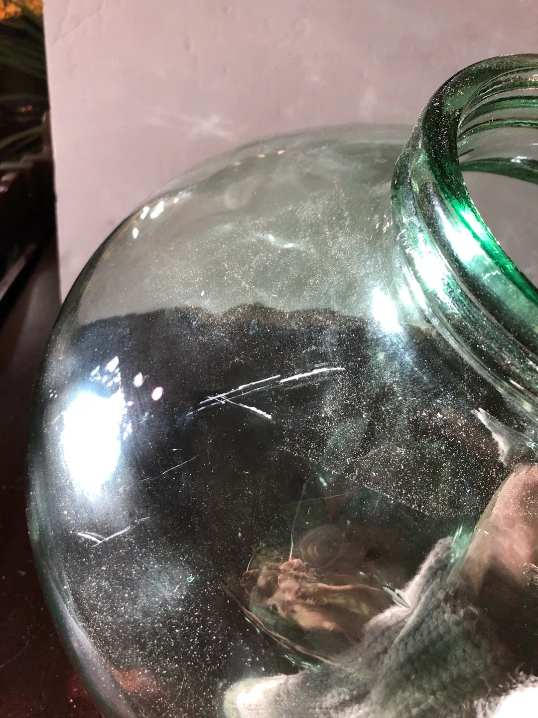 Large Glass Vase / Bowl. Made in Italy. image indicator(2)