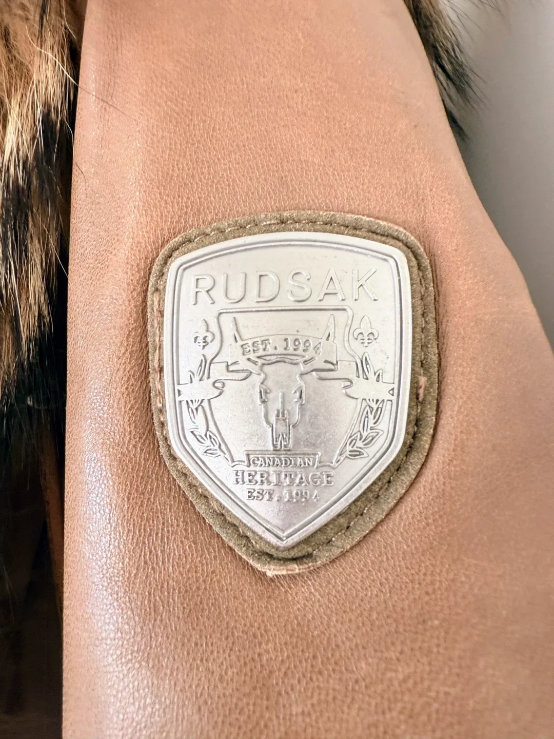 Rudsak Down Puffer Coat - Size L image indicator(4)