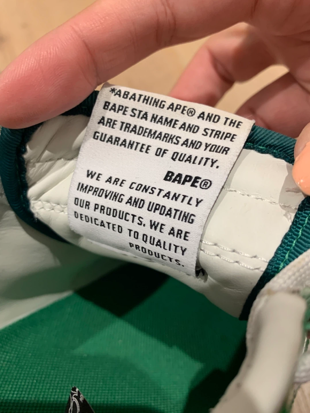 💚 Women’s Size 8 Sneakers BAPE STA Low 💚 - photo 5