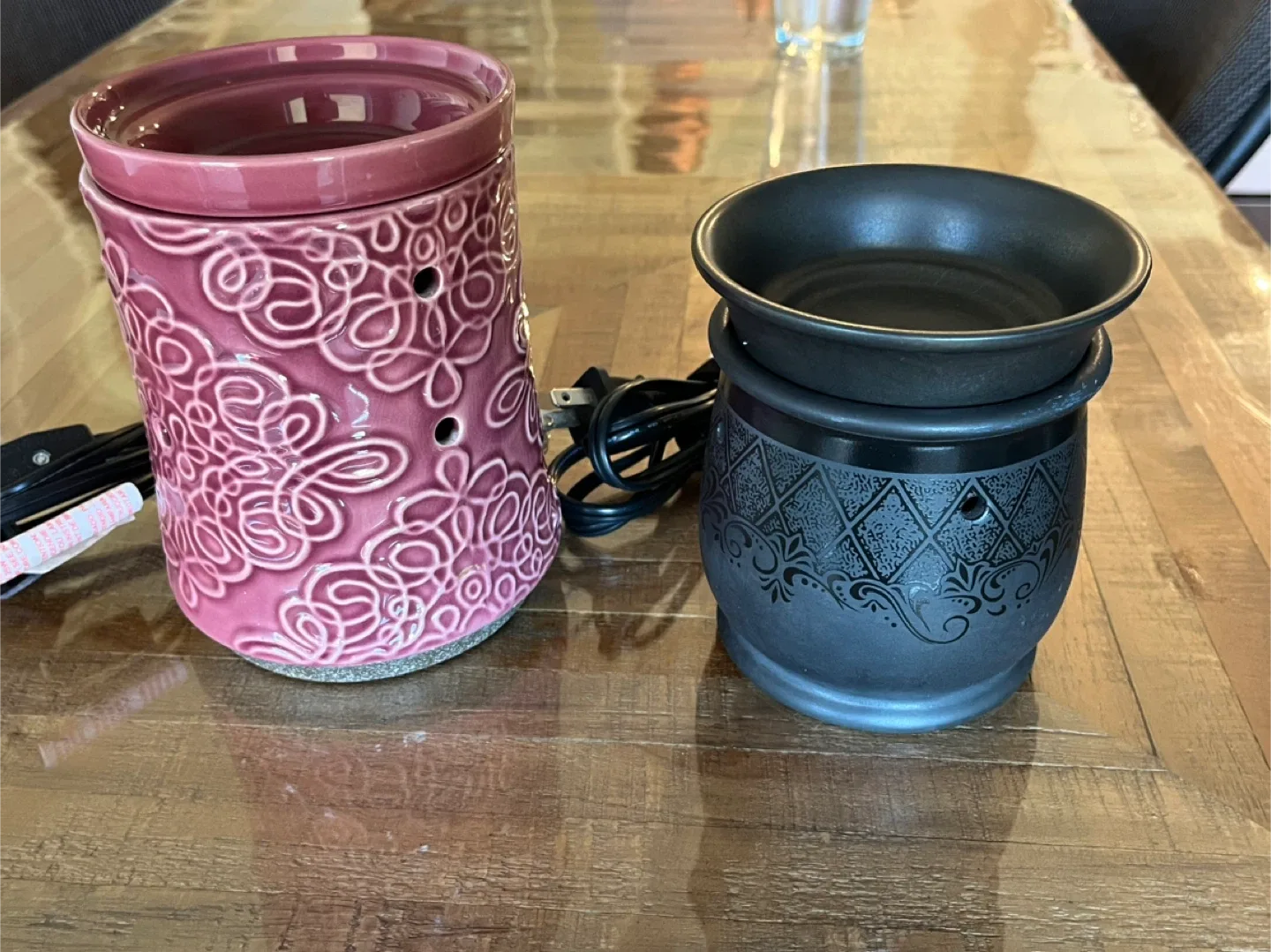 Retired Scentsy Warmers - Thistle & Graphite
