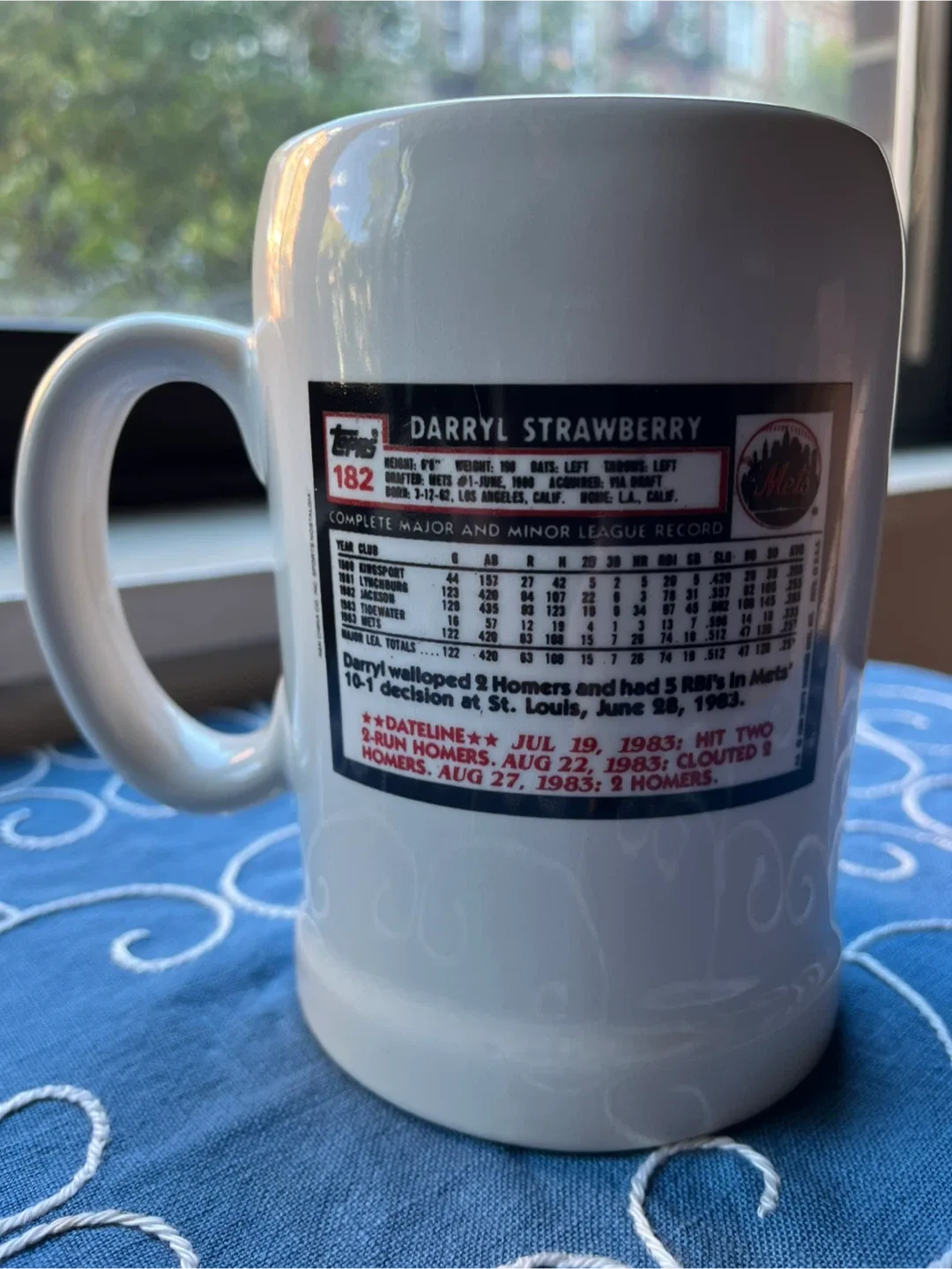 Darryl Strawberry Mets Mug image indicator(3)