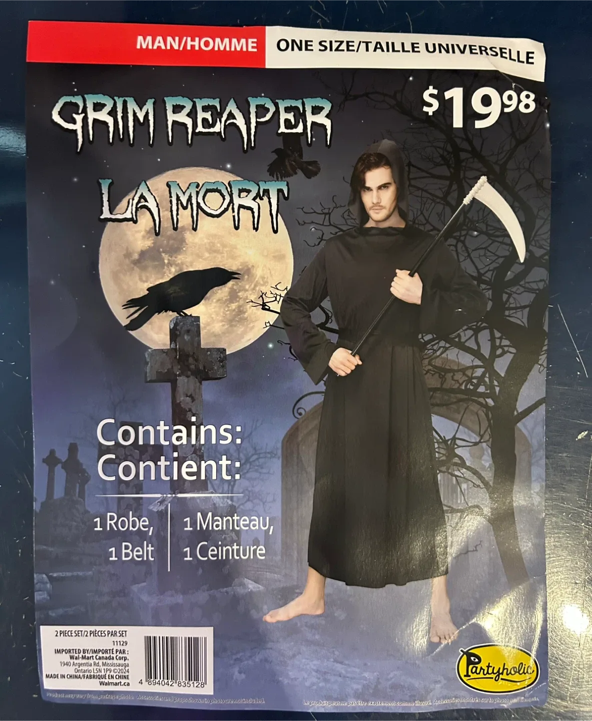 Grim Reaper Costume - One Size