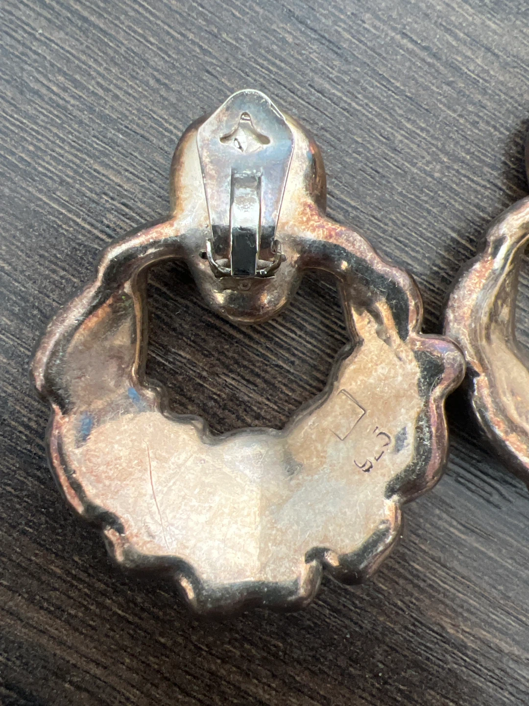 Vintage Clip-On Earrings silver 925 - photo 2