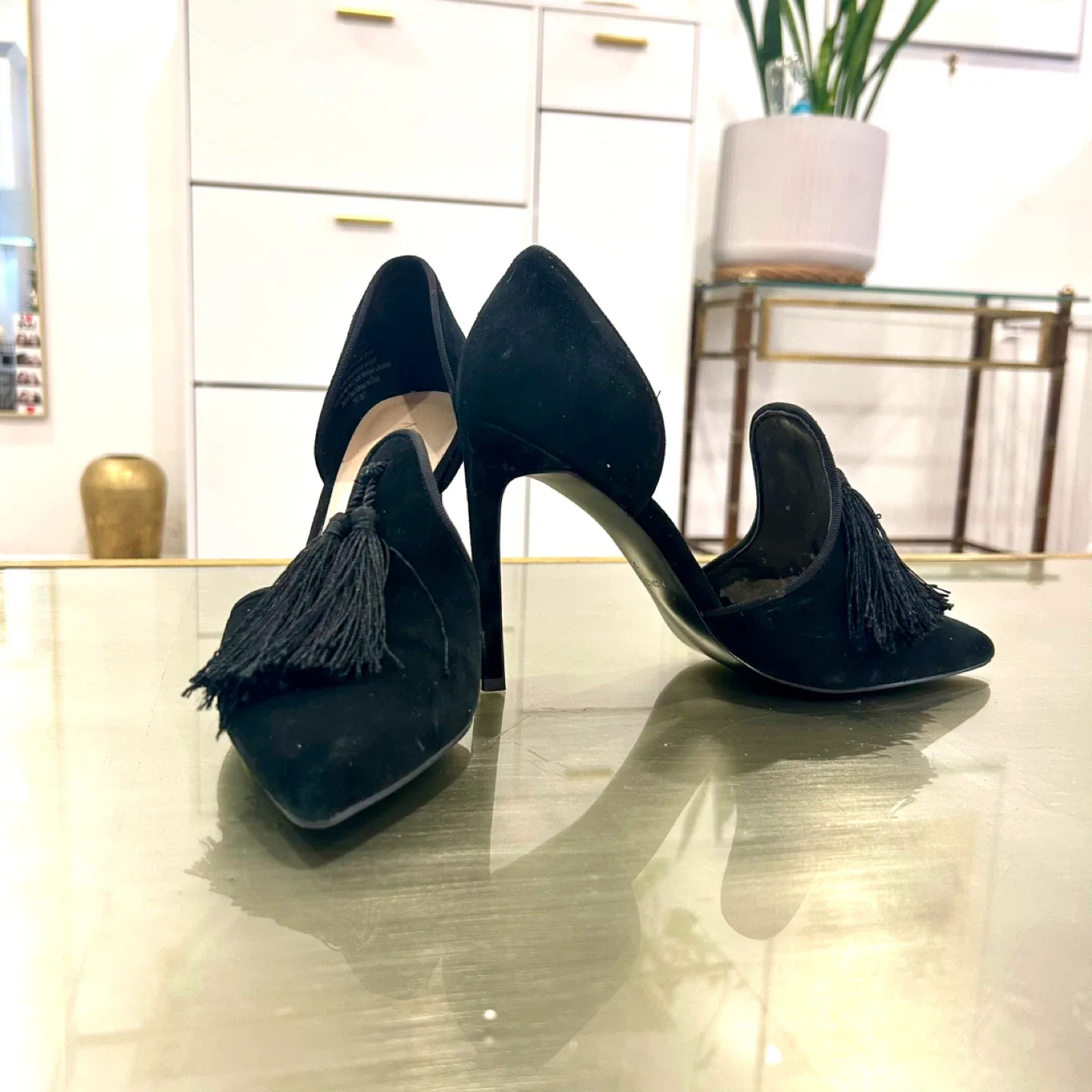 Suede Nine West Tassel Heals 7w image indicator(2)