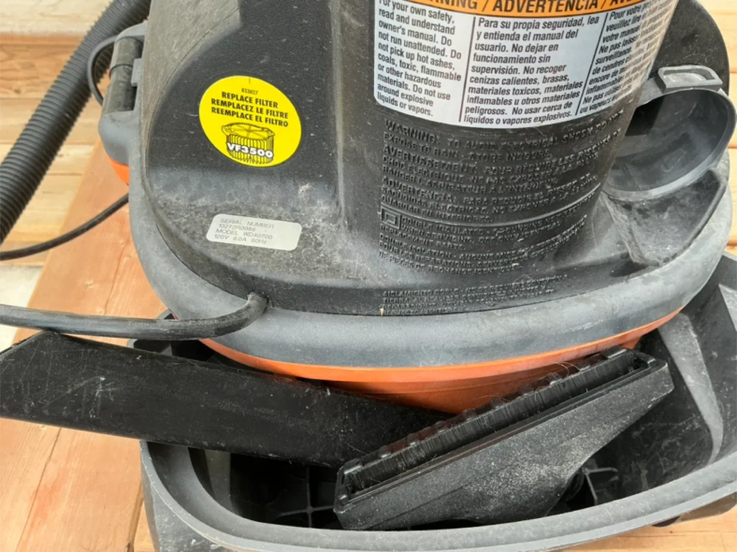 Shop Vac image indicator(3)