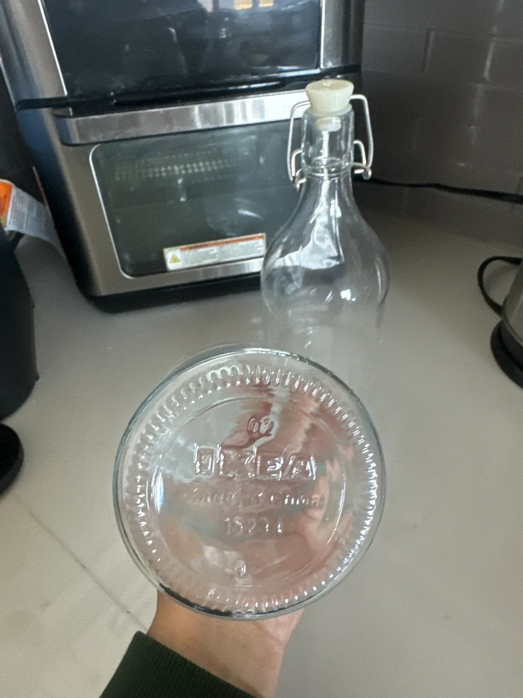 Bormioli Rocco Swing Top Glass Bottles - Set of 2 image indicator(2)