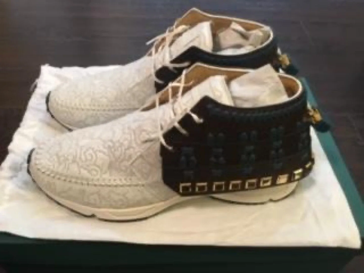Buscemi Japan Gladiator White Sneakers image indicator(2)