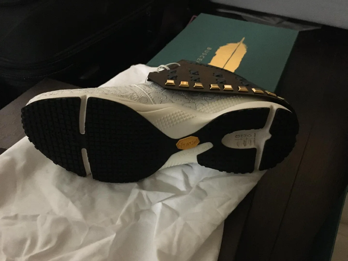 Buscemi Japan Gladiator White Sneakers image indicator(5)