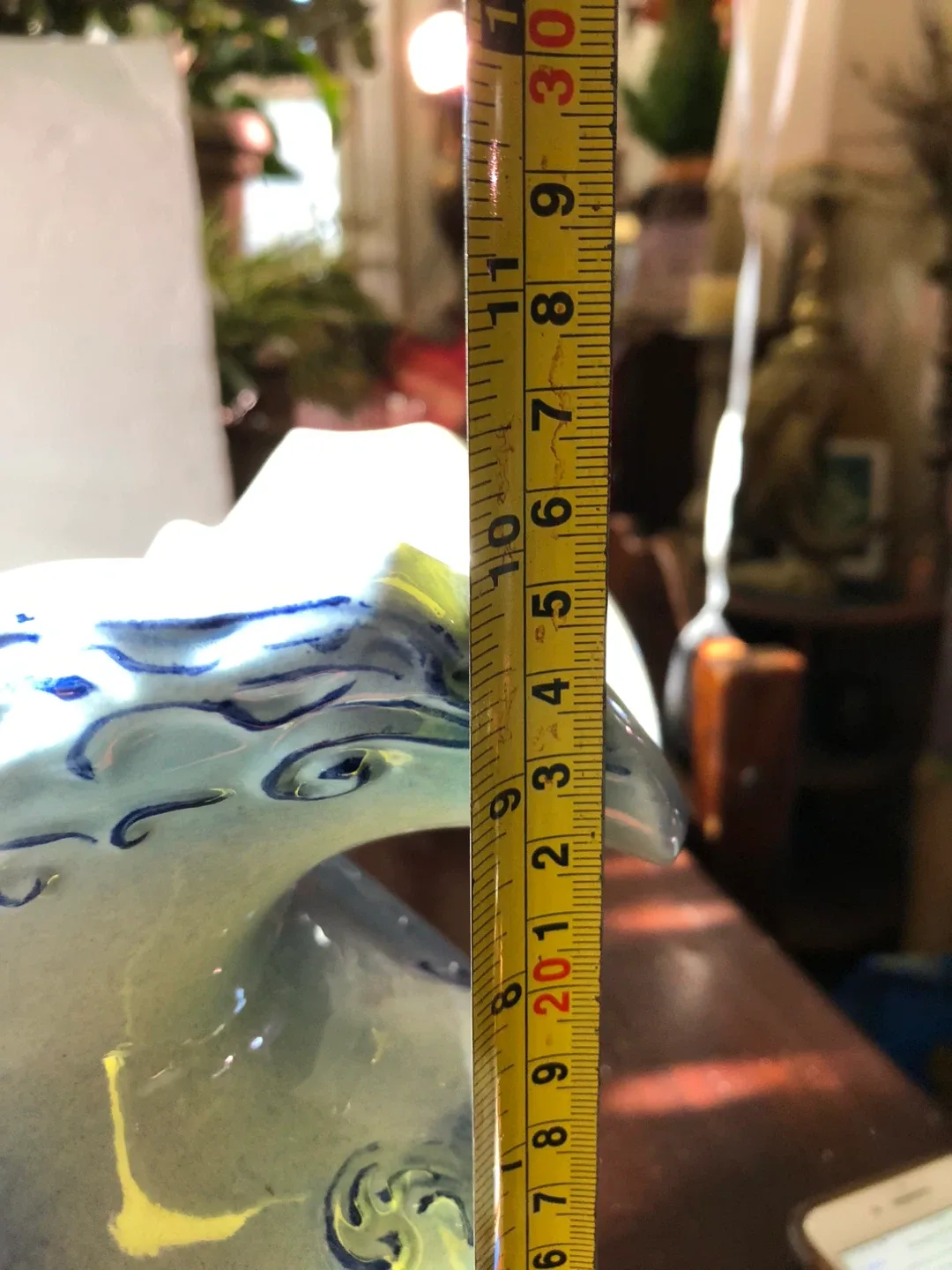 Vintage Blue & Pink Pitcher and Basin. image indicator(5)