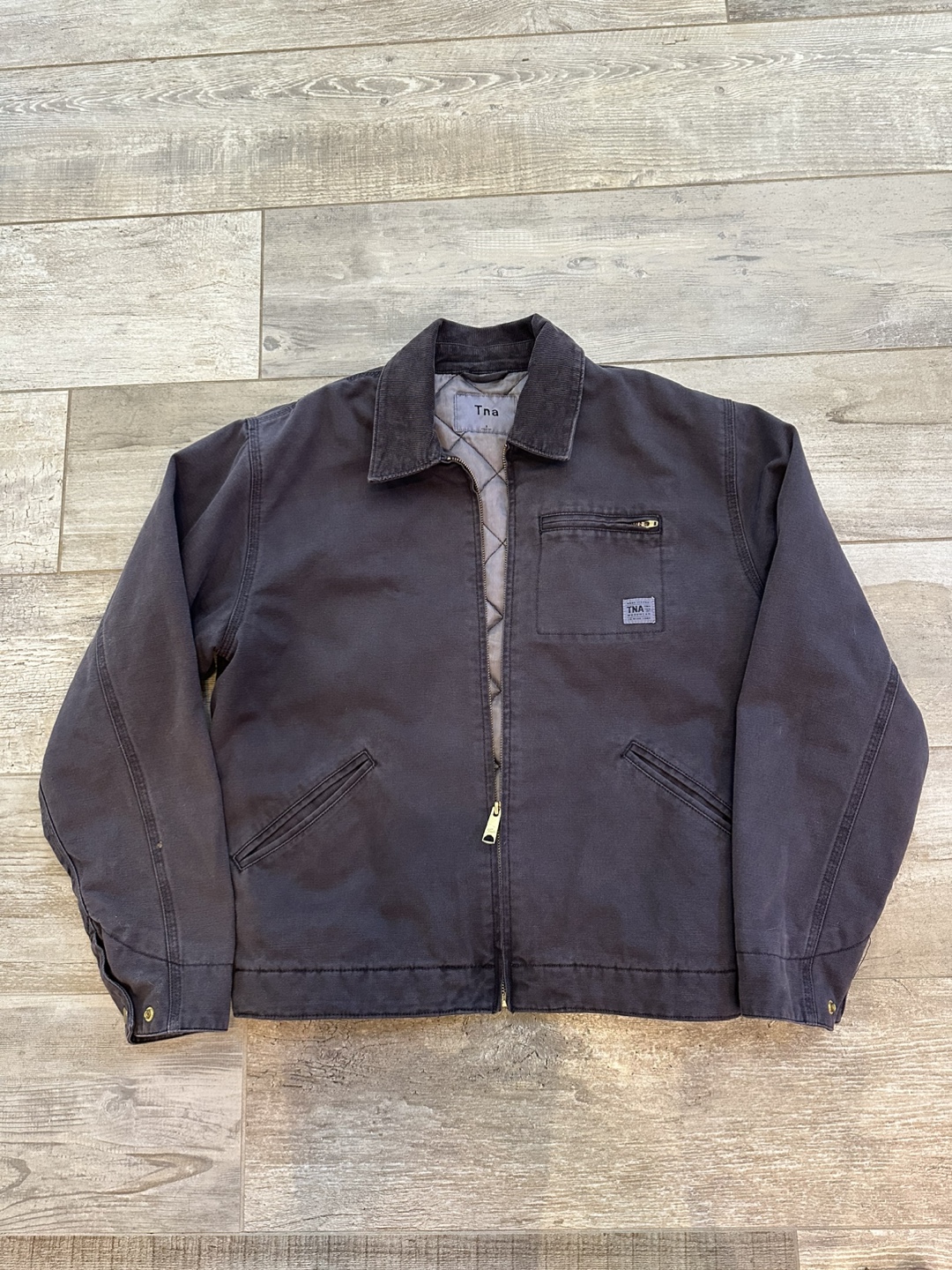 Tna Zip-Up Workwear Jacket, Size Small