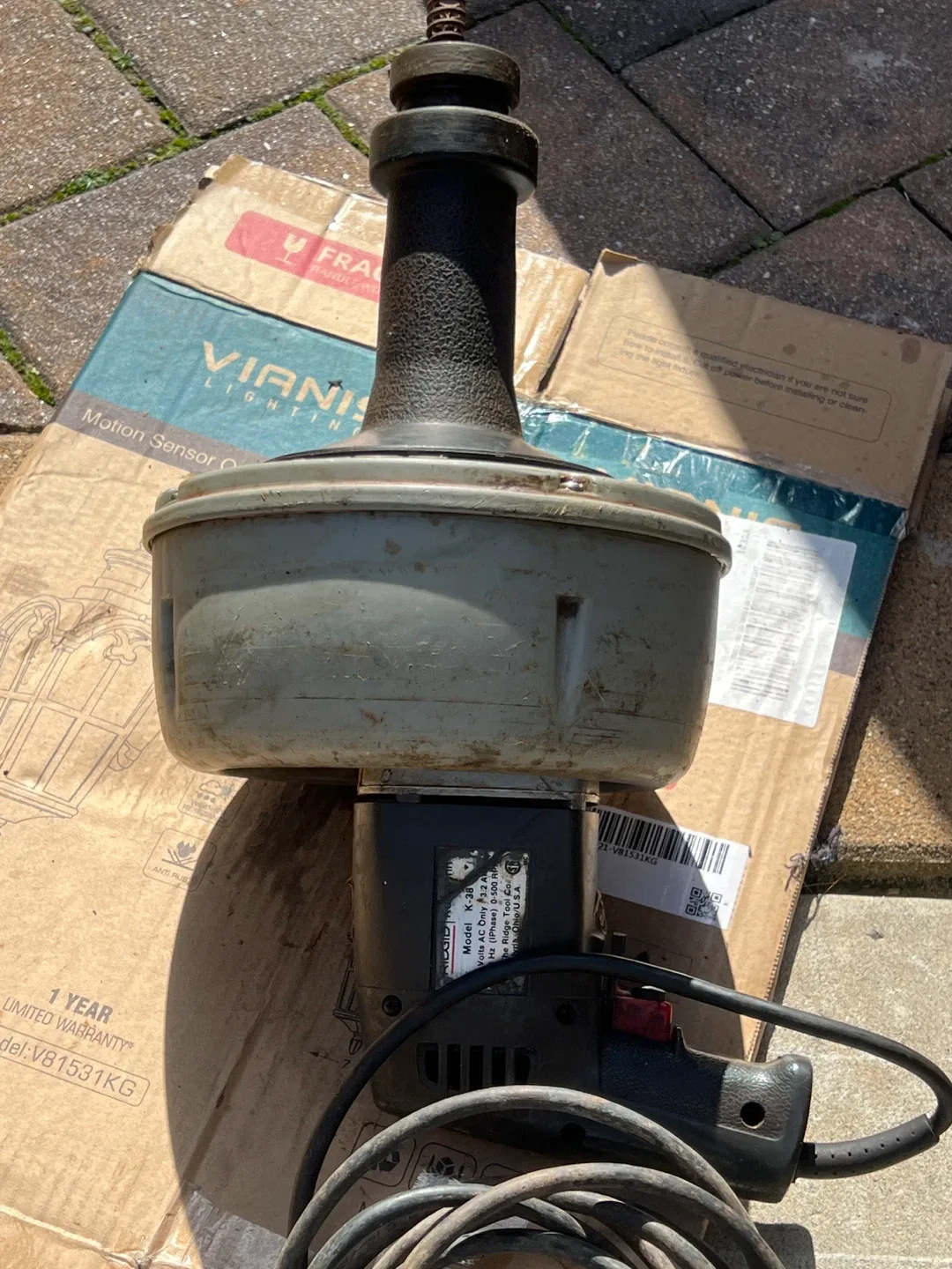 RIDGID/Kollmann K-38 Drain Cleaning Machine image indicator(3)