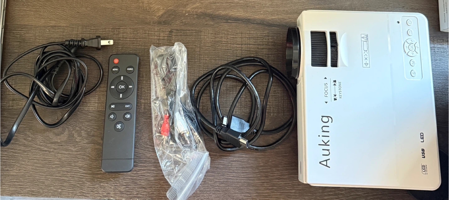Selling AuKing Mini Projector, Full HD 1080P - photo 5