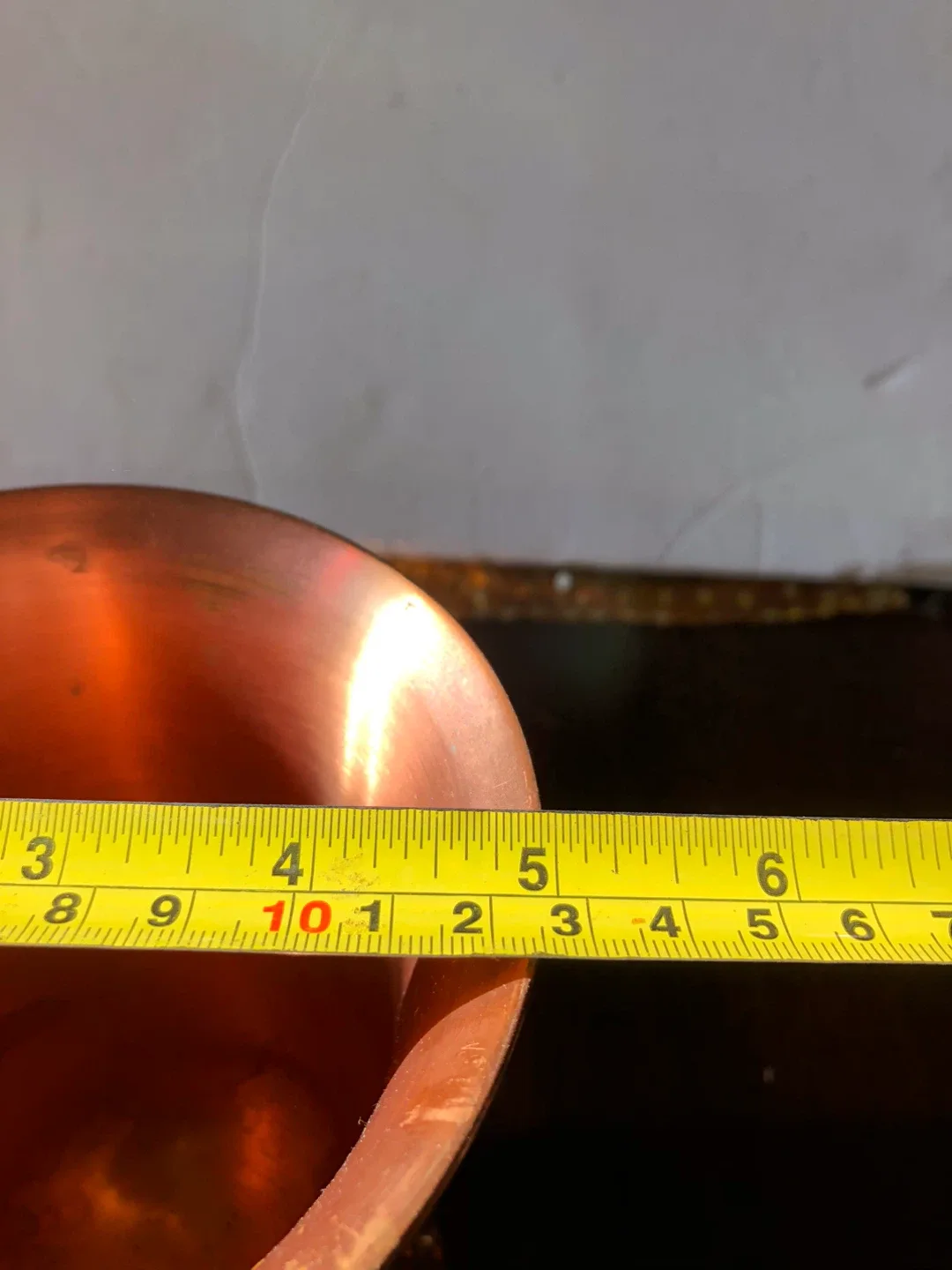 Vintage Copper Vase. image indicator(3)