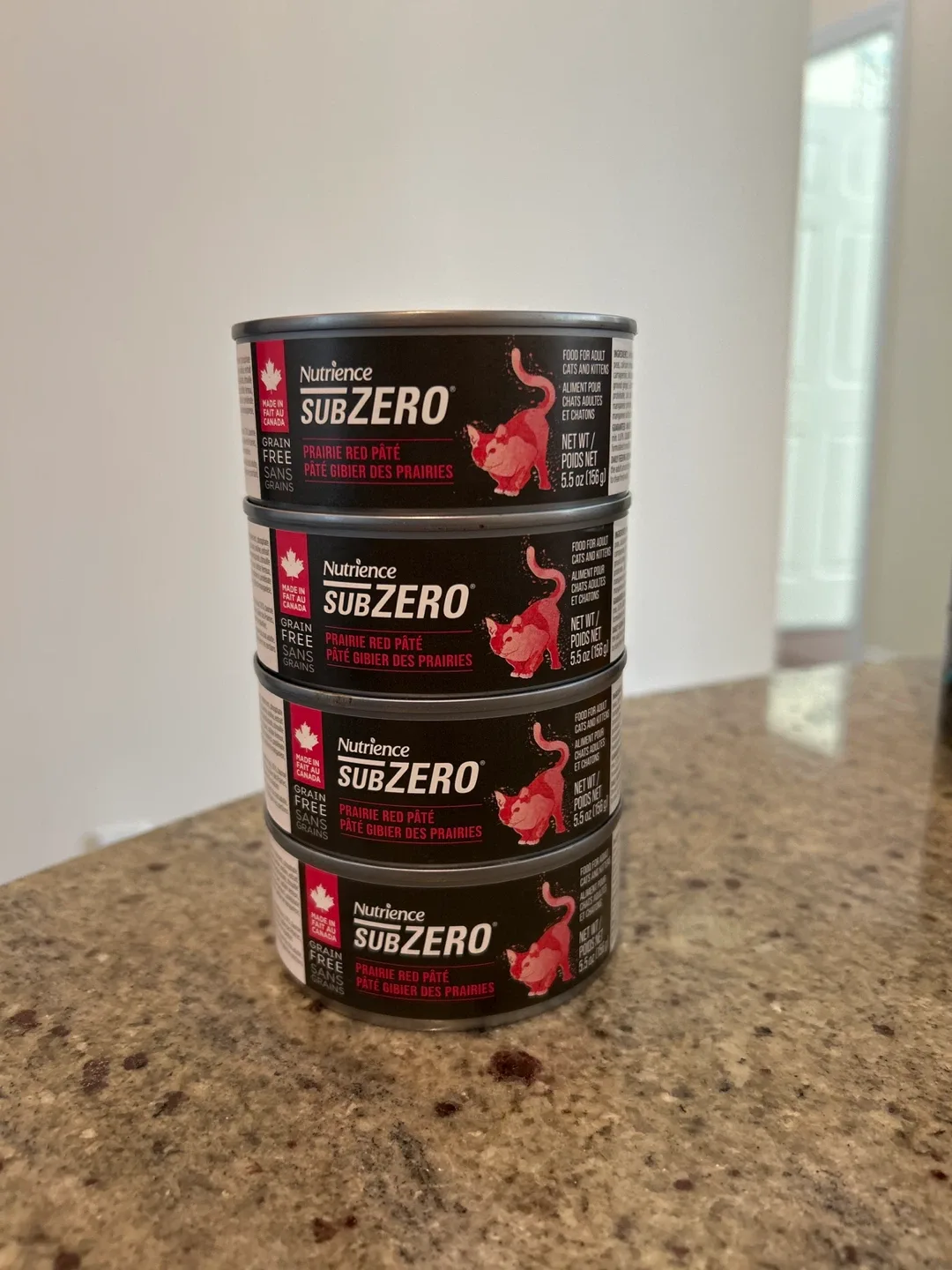 Nutrience subzero wet cat food (4 cans) thumbnail