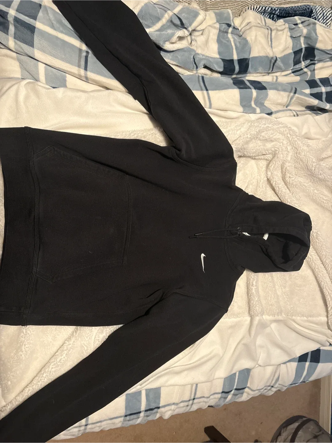 Nike Black Hoodie - Size Small