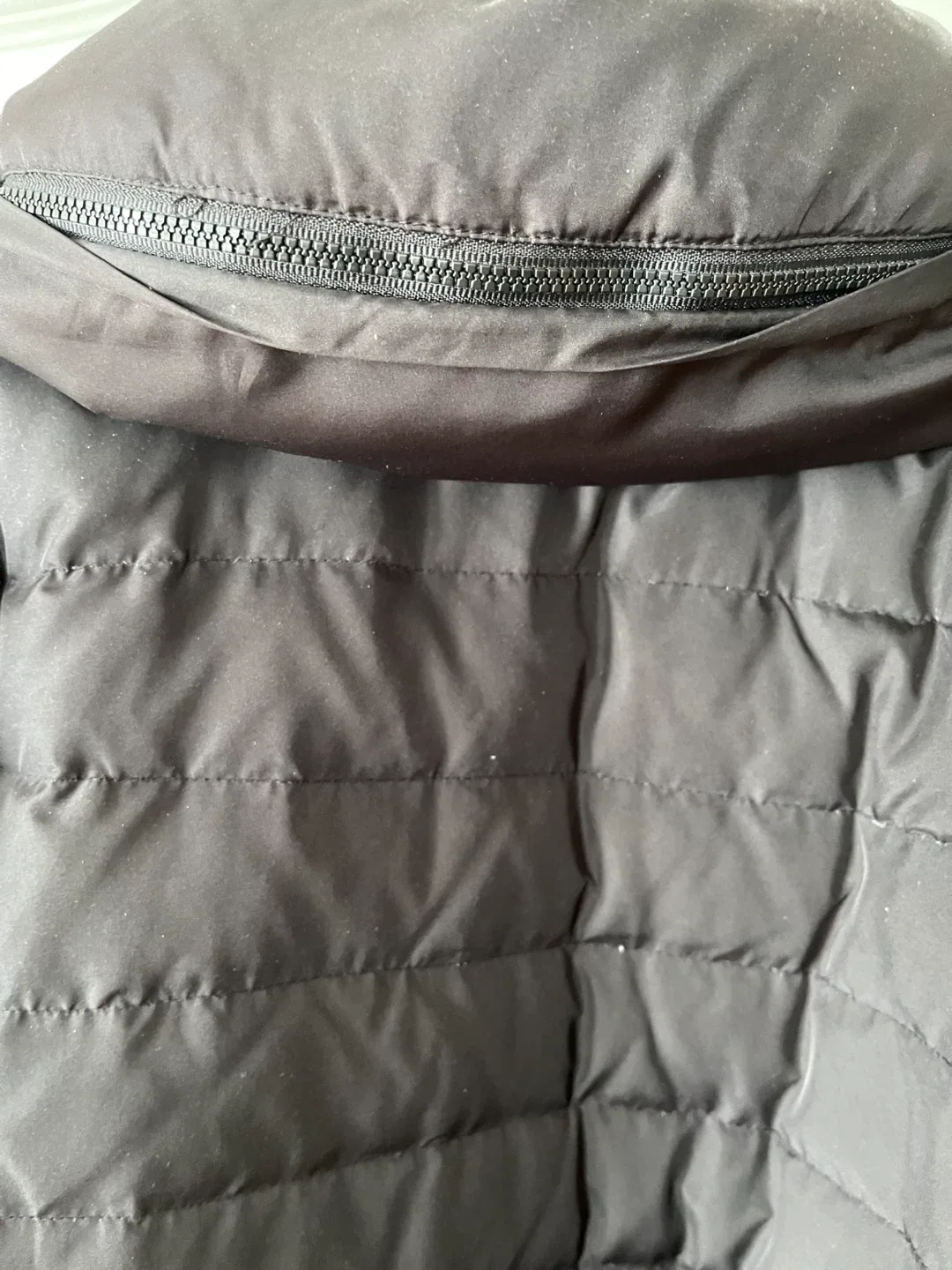 Old Navy Black Puffer LONG Coat image indicator(4)