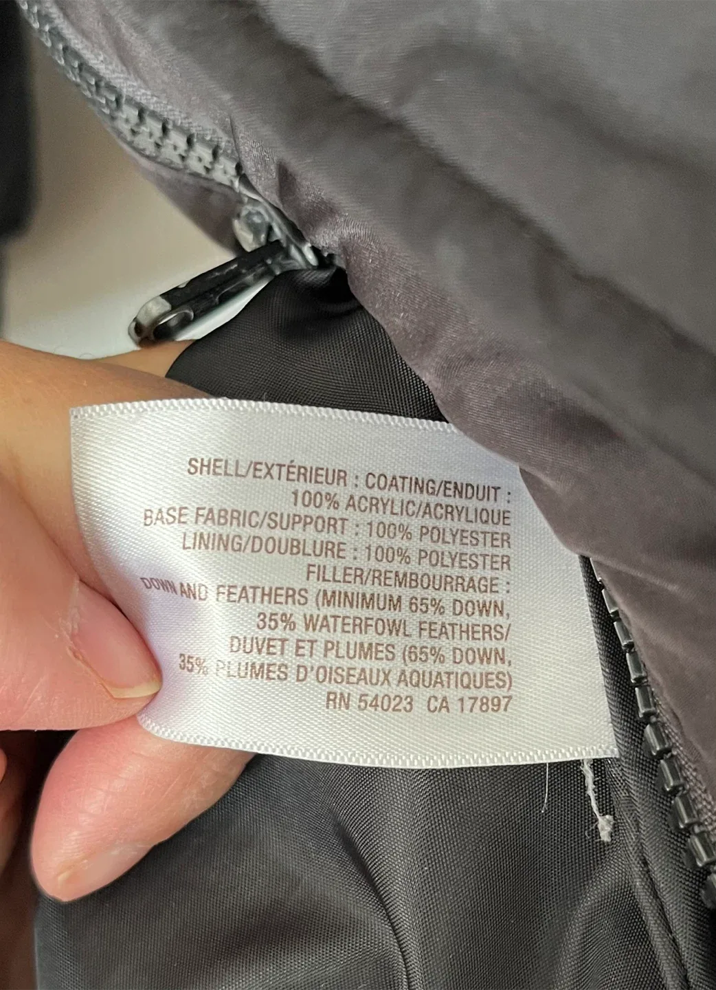 Old Navy Black Puffer LONG Coat image indicator(5)