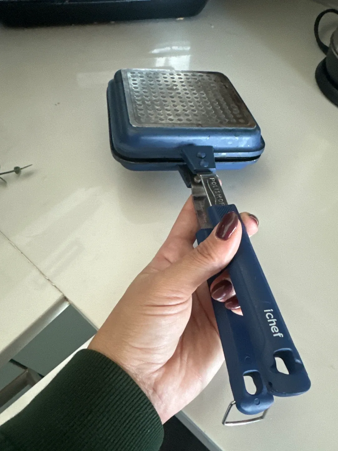 iChef Sandwich Maker - Blue thumbnail