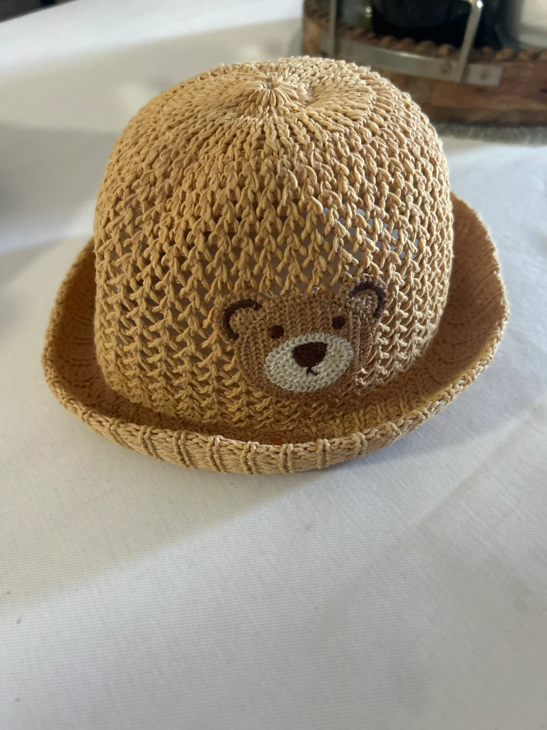 Cute Bear Design Baby Hat