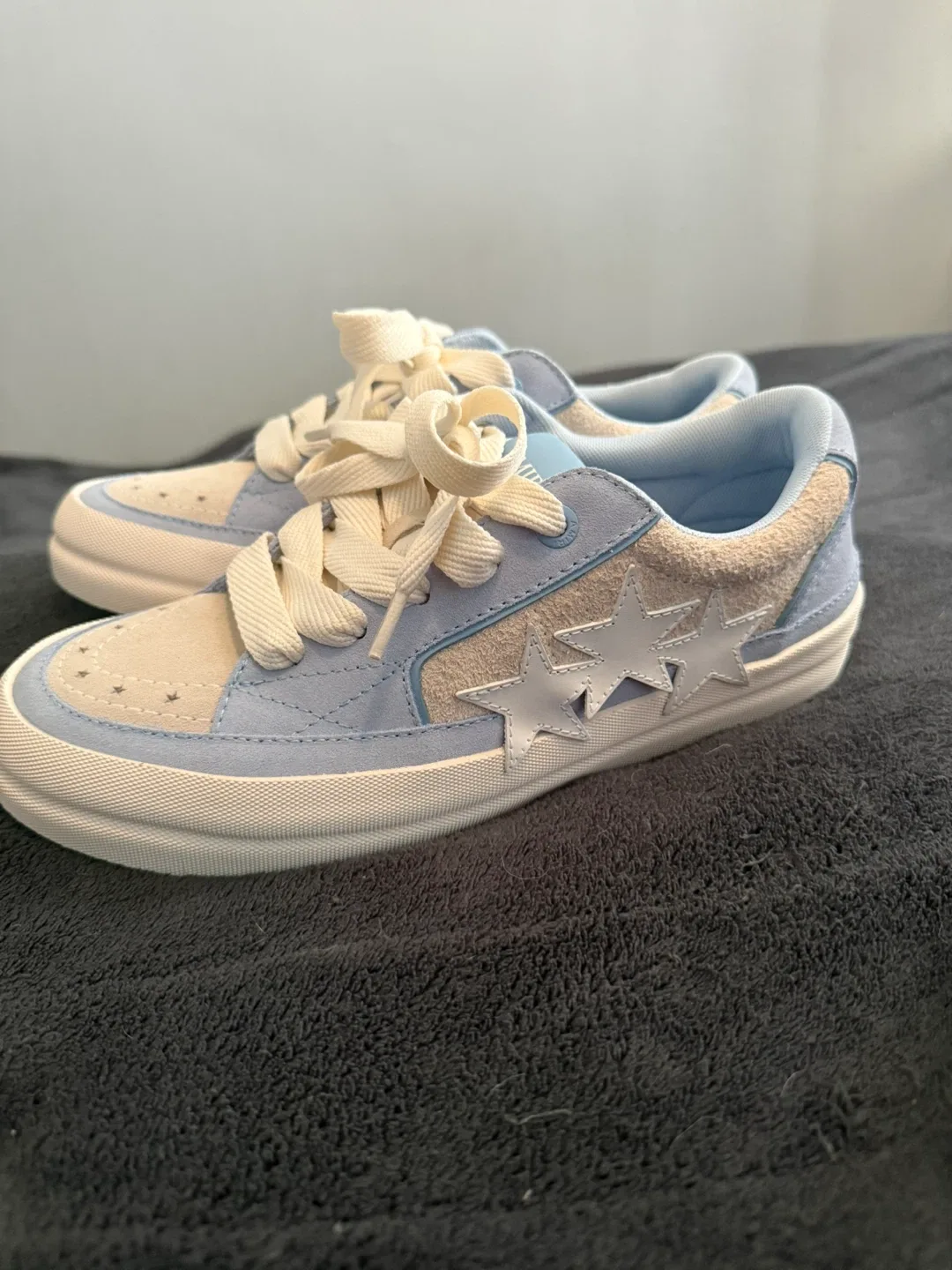 Amiri Light Blue Sneakers