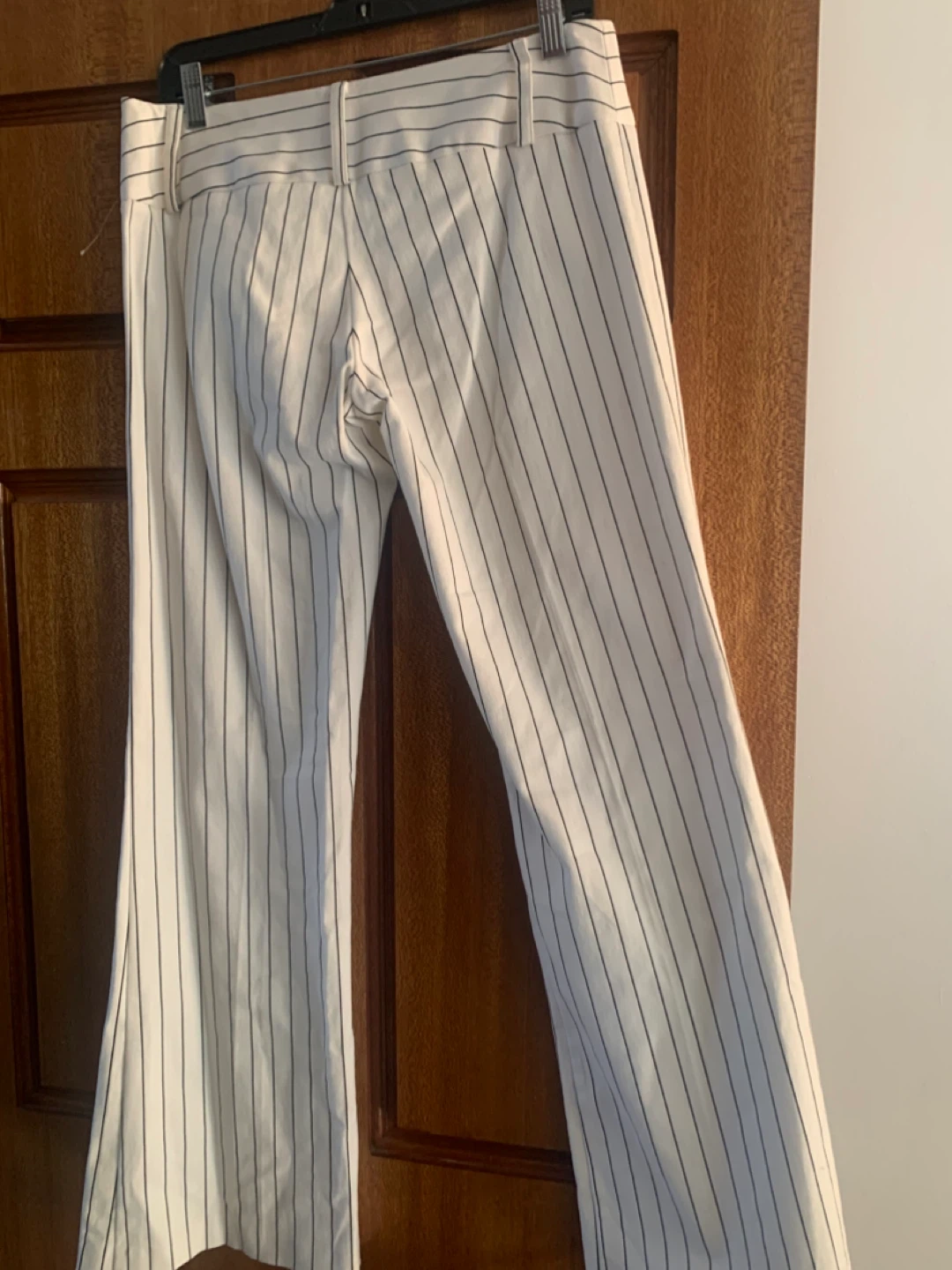 White Pinstripe Dress Pants - medium - photo 2