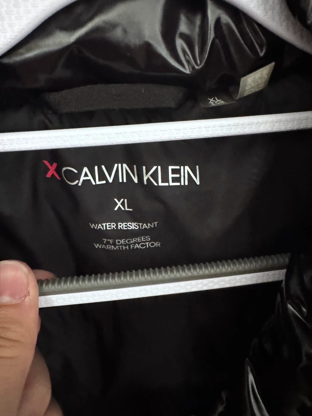 Calvin Klein XL Black Puffer Jacket - photo 3