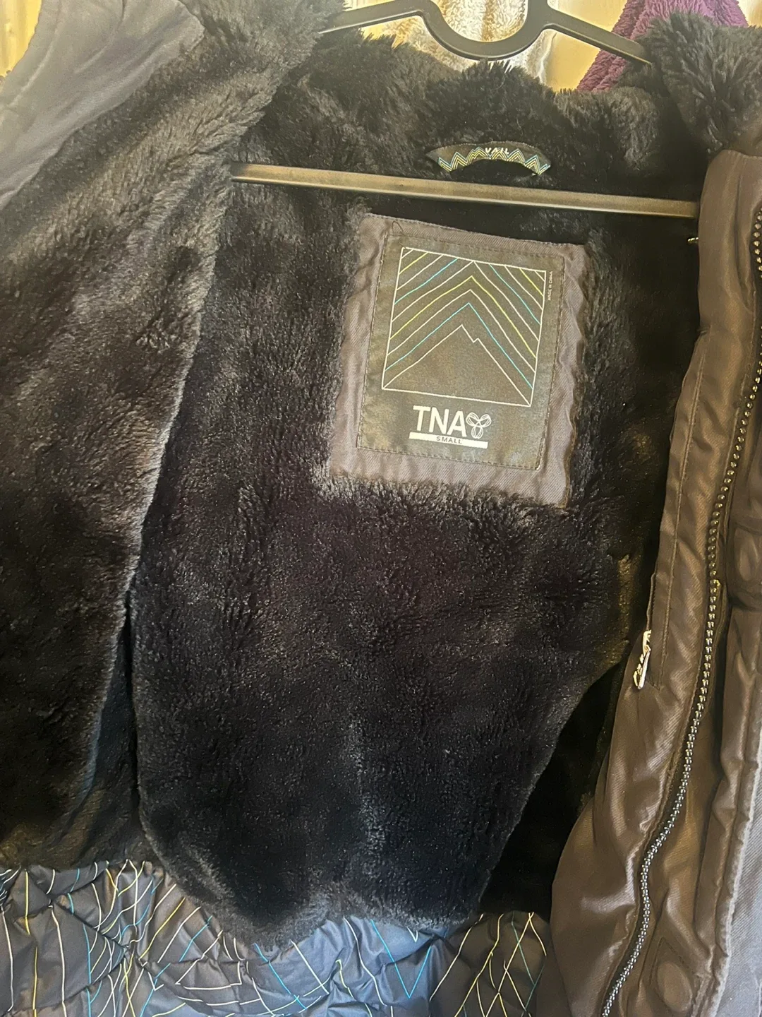 TNA Black Winter Jacket image indicator(2)