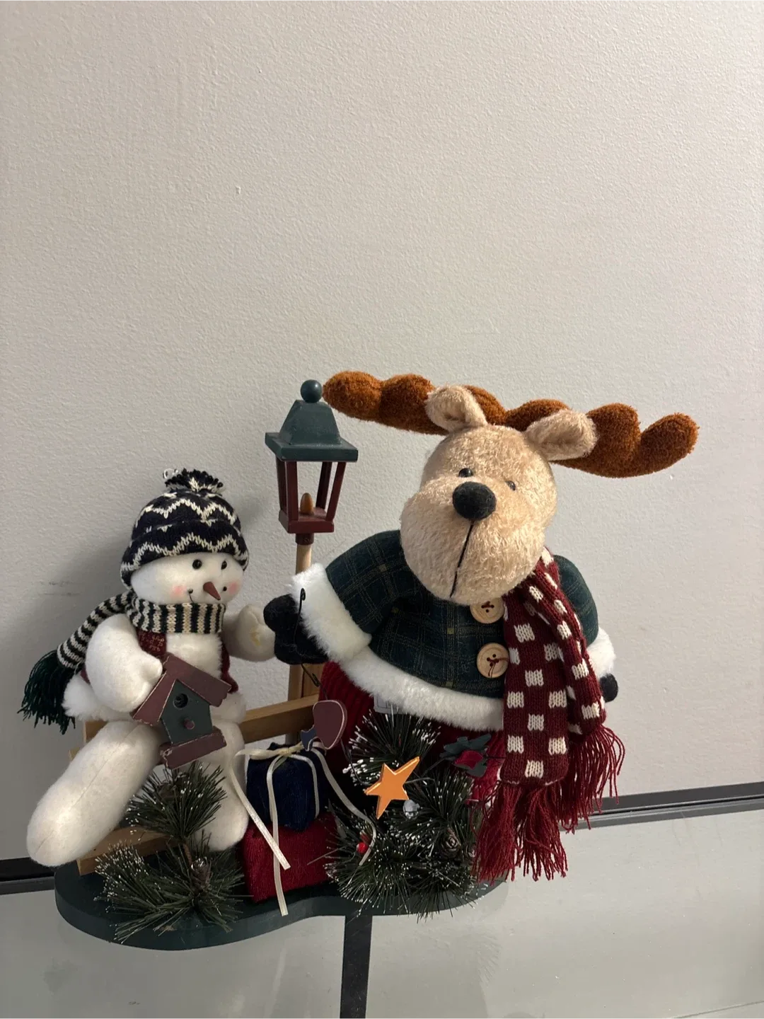 Christmas Moose and Snowman Decoration image indicator(5)