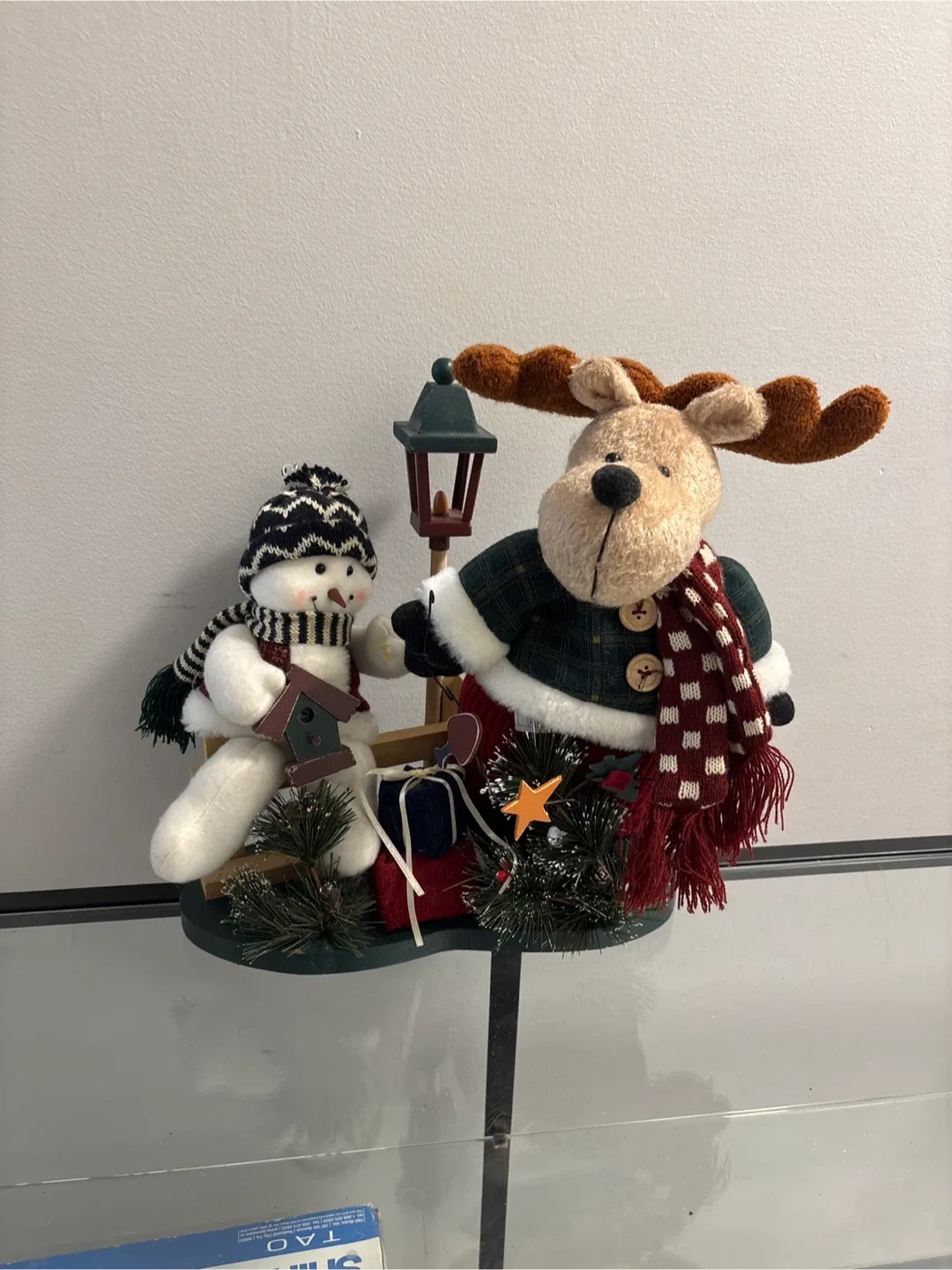 Christmas Moose and Snowman Decoration image indicator(2)