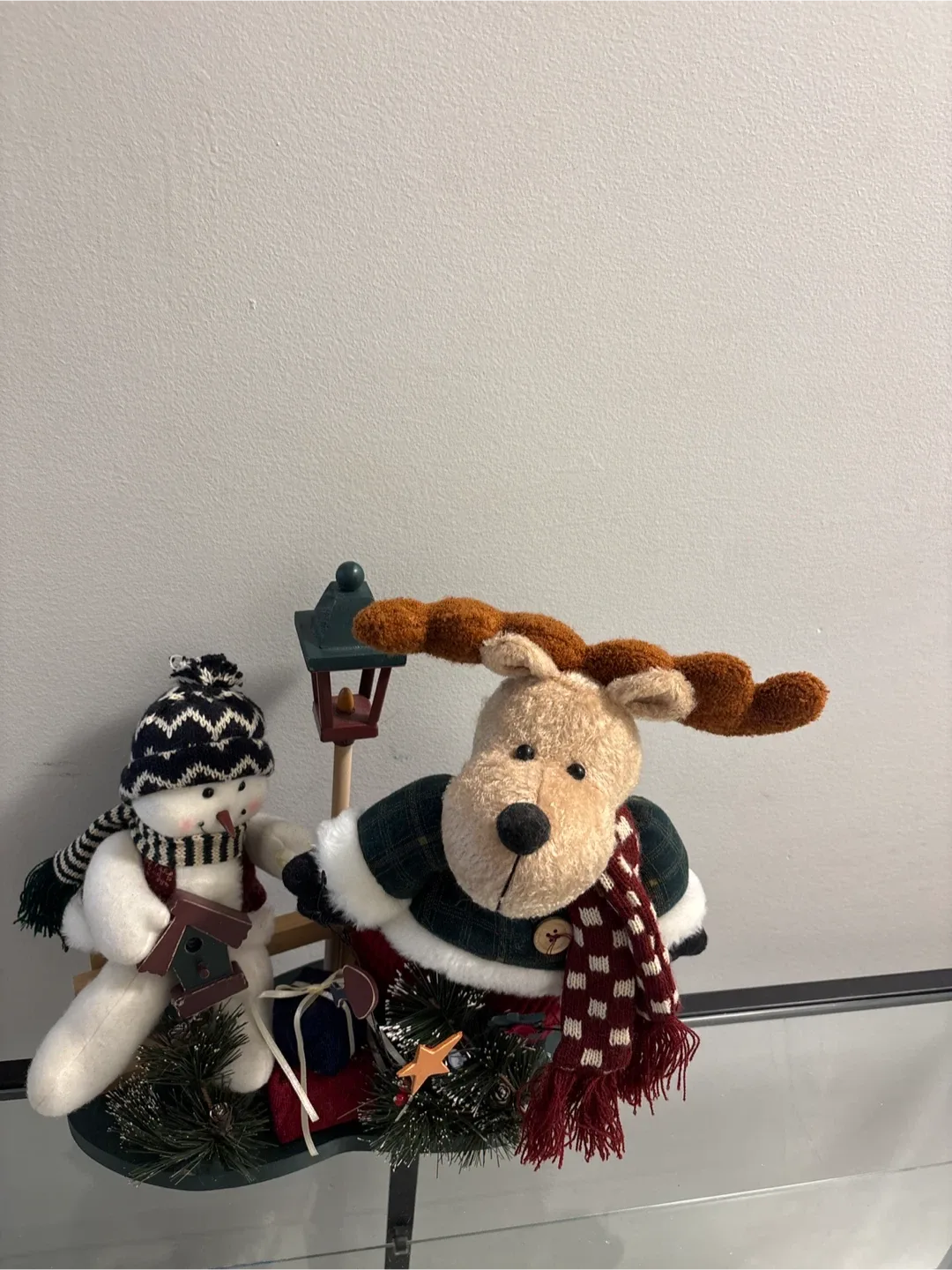 Christmas Moose and Snowman Decoration image indicator(4)