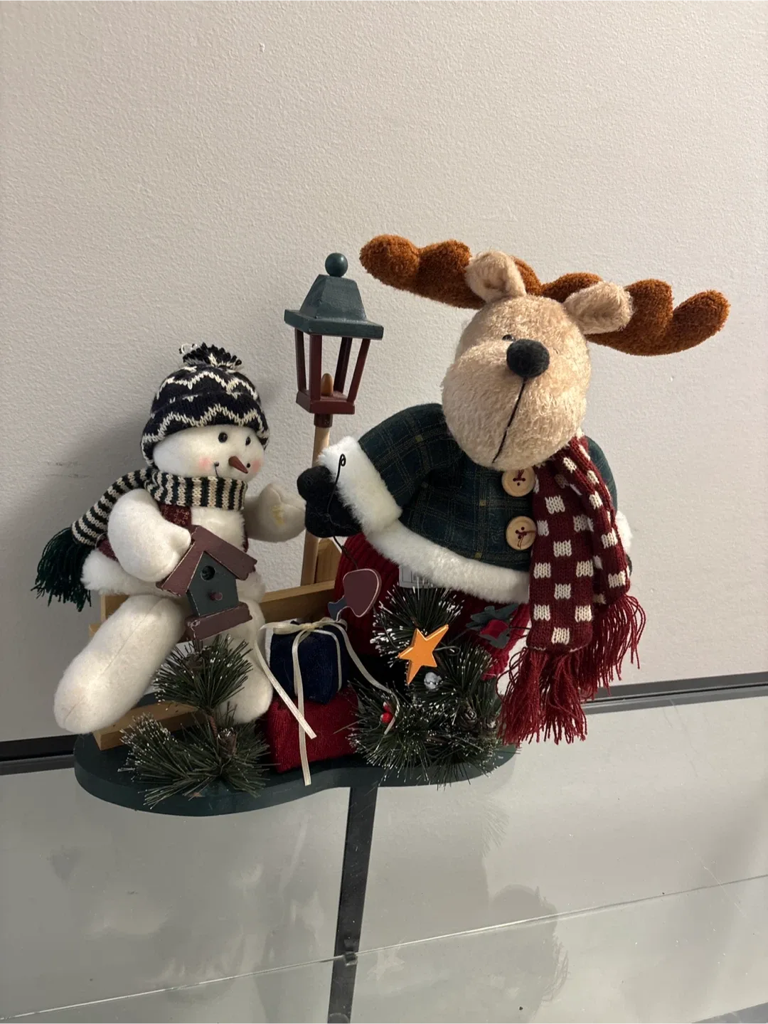 Christmas Moose and Snowman Decoration image indicator(3)