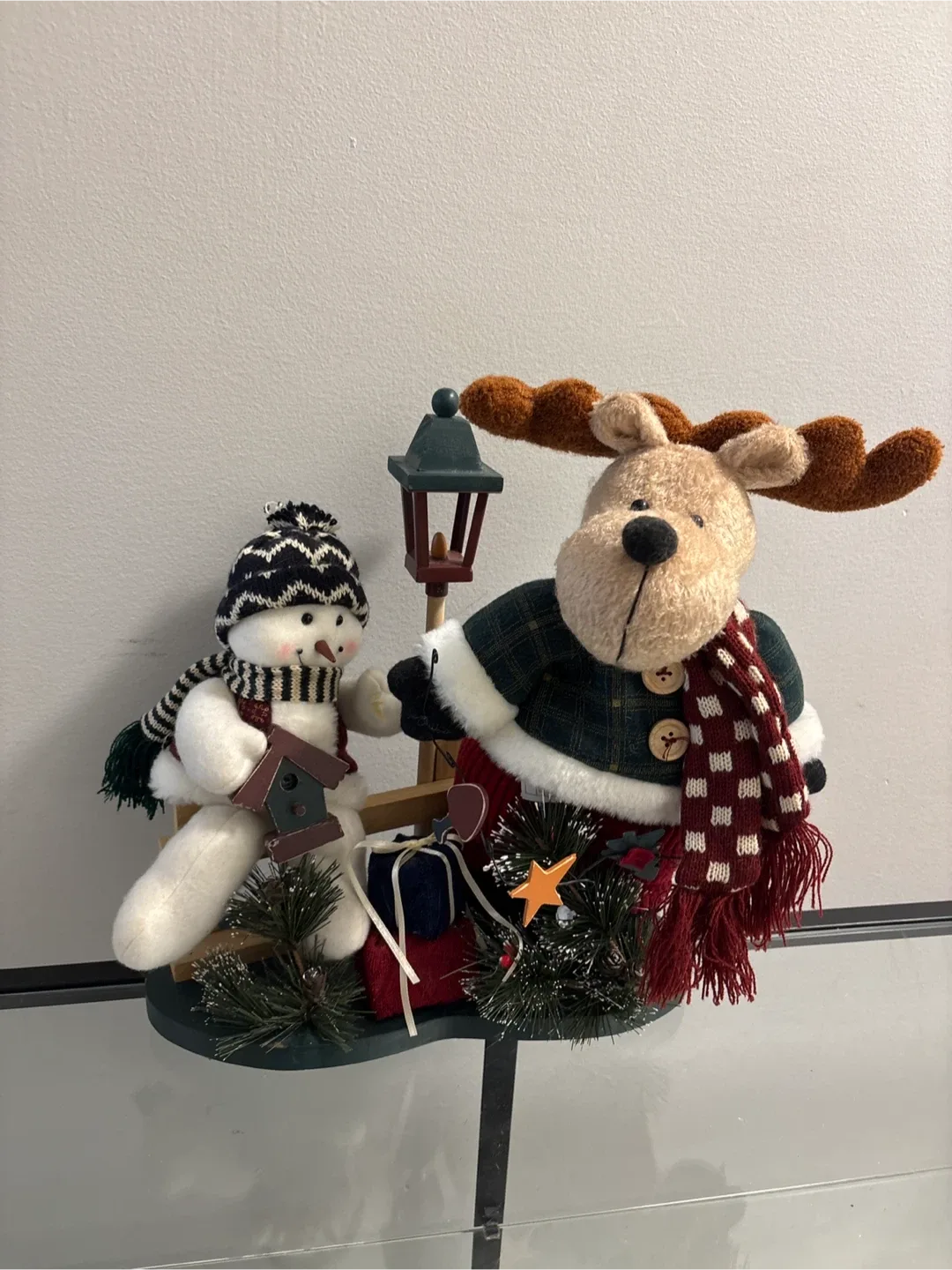 Christmas Moose and Snowman Decoration image indicator(6)