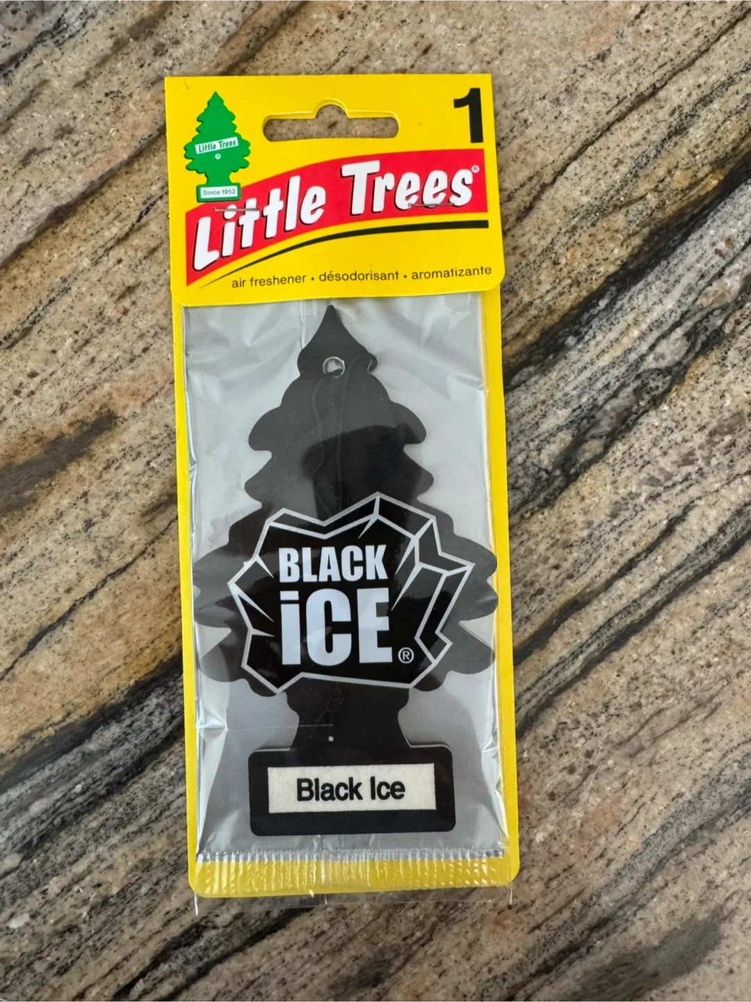Little Trees Black Ice Air Freshener thumbnail