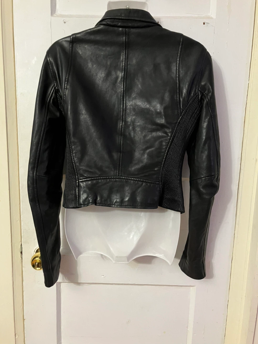 Zara Trafaluc Leather Jacket - Size M - photo 3