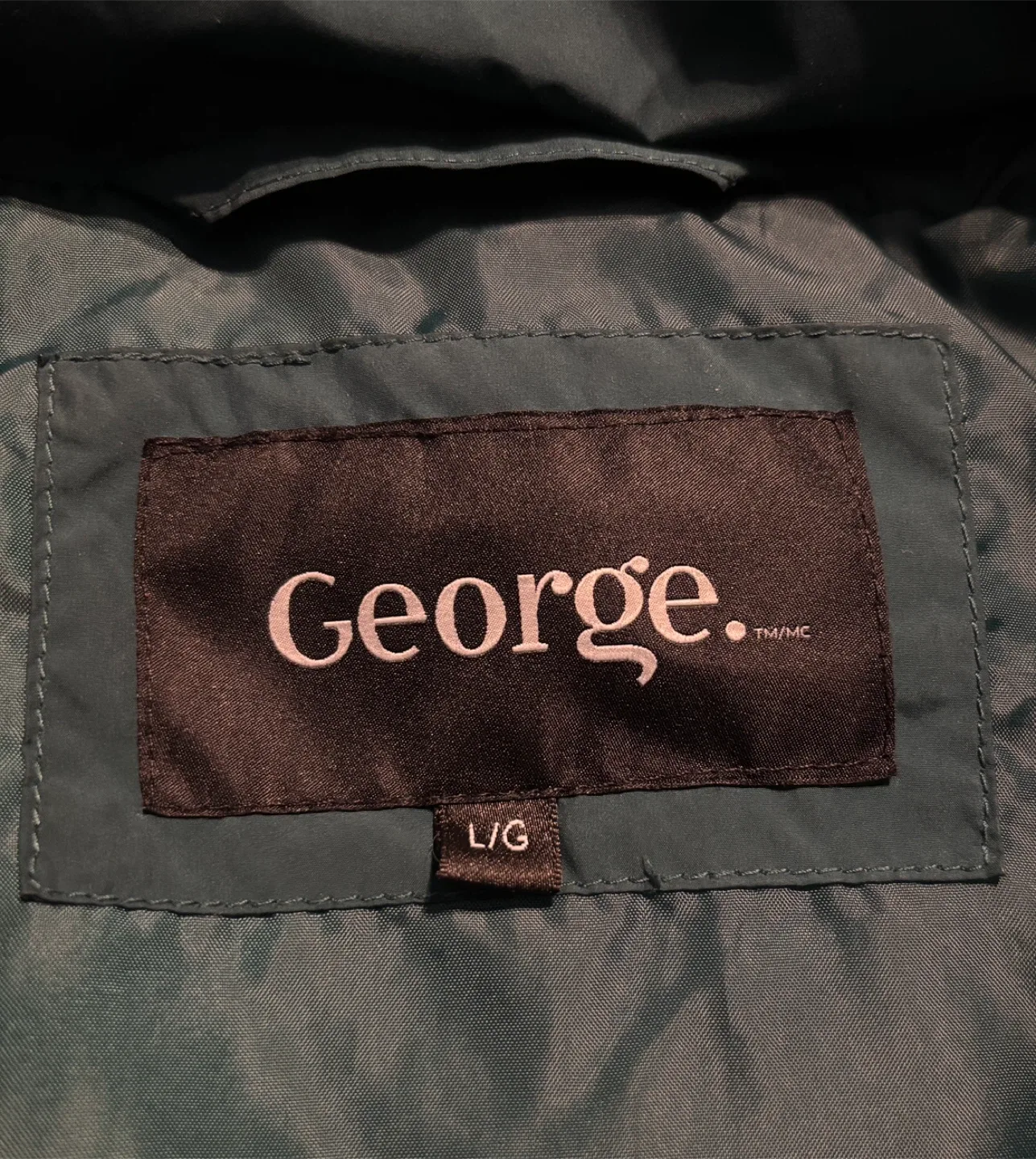 George Puffer Jacket - Size L/G - Dark Green image indicator(3)